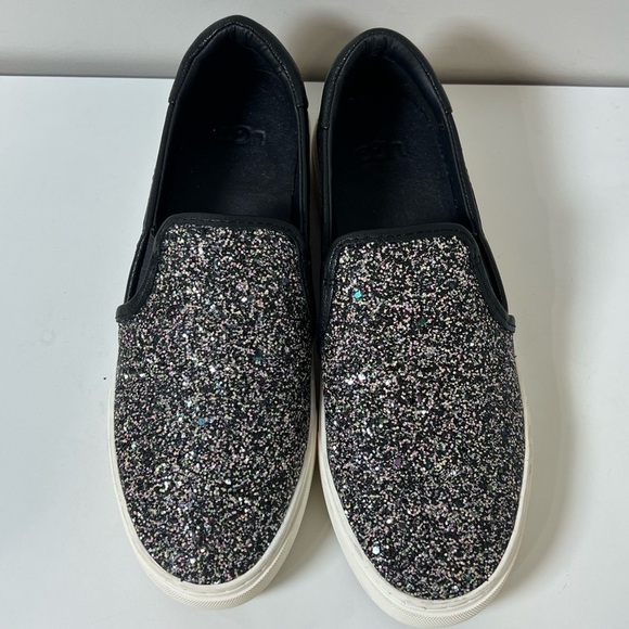 UGG Women’s Chunky Glitter Slide Sparkly Slip On Shoe Size 8 Almost New Shoe - Picture 4 of 15